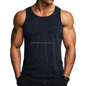 Débardeur d'entraînement pour homme sur mesure, vêtements de sport respirants avec un style décontracté pour homme - Product Image 1