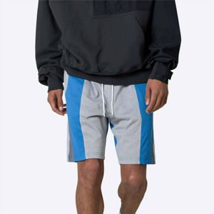 Shorts de sport pour homme en mesh imprimé personnalisé de qualité supérieure, pour la plage, la natation, le basketball, en polyester, sublimation. - Product Image 2