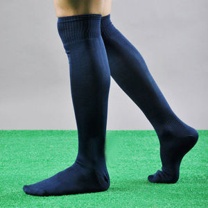 Breathable Thin Knitted Summer <b>Knee</b> <b>High</b> Sports Socks Quick Dry Tube for Football Volleyball Rugby Adults - Product Image 1