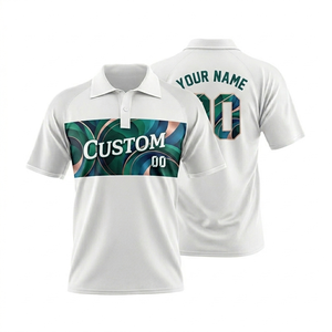 Polo de sport sublimé de qualité industrielle pour hommes, 200 GSM, en polyester durable et respirant, uniforme pour le personnel, idéal pour les promotions en extérieur - Product Image 5