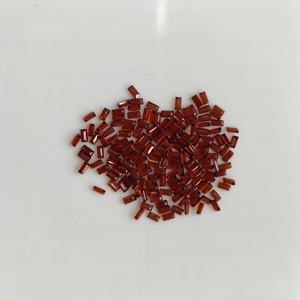 Granat rouge naturel 4x2MM taille baguette, pierres précieuses en vrac de qualité supérieure certifiées pour la fabrication de bijoux - Product Image 2