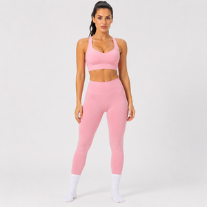 Sujetador deportivo push-up, top corto cómodo para fitness, transpirable, de alto impacto, para entrenamiento en el gimnasio, diseño elegante y moderno, diseño personalizado. - Product Image 4