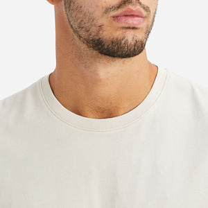 <b>White</b> T-Shirt High Quality 100% Cotton Custom T Shirt Short Sleeve Crew Neck <b>Tee</b> Shirt for Men's Men Microfiber T-shirts - Product Image 4