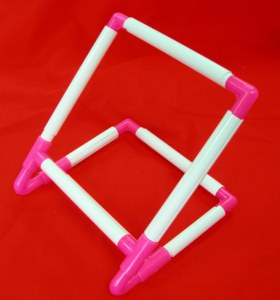 NF0003 Two Size in one Plastic Clip Embroidery <b>Frame</b> Plastic Embroidery Hoop <b>Frame</b> Portable Universal Set for Embroidery Crafts - Product Image 1