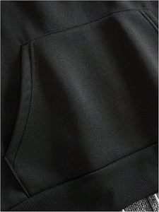Trendy Black <b>Car</b> Racing Graphic <b>Hoodie</b> with Detailed Automotive Artwork and Relaxed Everyday Fashion Fit - Product Image 4