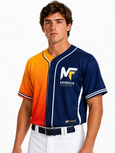 Maillots de baseball tendance à prix abordable, de qualité supérieure, séchage rapide, unisexe, col en V, personnalisables - Product Image 5