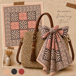 Beach Wear Cotton Bagru Hair Accessory Bandana <b>Square</b> <b>Scarf</b> Multifunctional Casual Wear Spring Summer Style Bohemian Wraps - Product Image 2