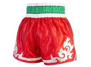 Shorts pour femmes en satin bleu brodé, taille élastique, taille haute, coupe ample, style sportif, tissu respirant - Product Image 3