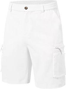 Men's Performance Cargo Shorts Lightweight Breathable Multi Pocket Outdoor Utility Summer Shorts - Product Image 3