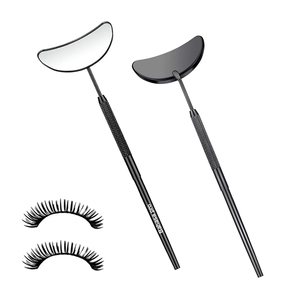 High Quality Stainless Steel Half Moon Eyelash <b>Mirror</b> for Professional Beauty Salon Lash <b>Mirror</b> by Lashes by Bahasa Pro - Product Image 1