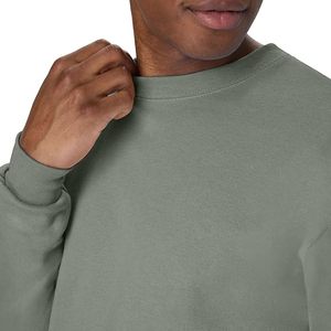 Sudadera de Mujer Hellas Fashion, Cuello Redondo, Color Sólido, Estilo Hip Hop, Forrada, Manga Larga, Tejido de Algodón, Antiarrugas, Transpirable, Corte Regular - Product Image 3