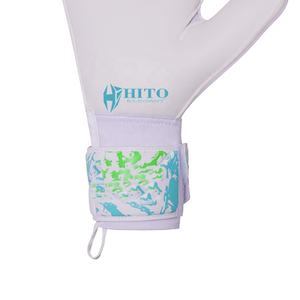 Gants de gardien de but de qualité supérieure, design personnalisé, paume avant en latex Giga 3,5 mm, dos en relief et impression en silicone, coupe hybride - Product Image 5