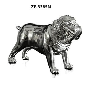 Sculpture d'art religieuse en aluminium plaqué or faite à la main, décoration élégante pour la maison, fontaine moderne de luxe contemporaine à impression numérique - Product Image 4