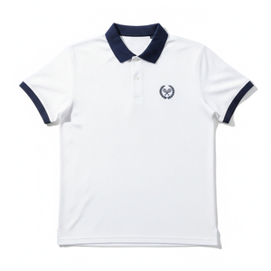 เสื้อโปโลแขนยาวผู้ชาย ผ้าฝ้ายระบายอากาศดี เหมาะสำหรับฤดูใบไม้ร่วง เสื้อยืดโปโลสำหรับตีกอล์ฟ ขายส่งจำนวนมาก เสื้อโปโลแบบเรียบสำหรับชุดยูนิฟอร์ม - Product Image 1