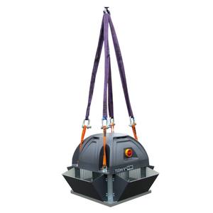 3JW 690882 VIM TEDH F400 695 6/12PT INTZ BDEZ 4/1kW Ventilador de escape Tourelle - Product Image 4