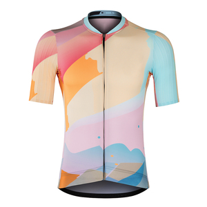 เสื้อจักรยานพรีเมียมสำหรับผู้ชาย สวมใส่สบาย ระบายอากาศได้ดี พร้อมโลโก้แบบกำหนดเองและบริการผลิตแบบ OEM - Product Image 5