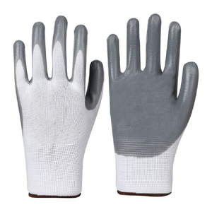 Gants de travail en latex sans silicone, durables et de qualité supérieure, offrant une adhérence confortable, un mouvement fiable et une protection fiable pour la construction. - Product Image 1