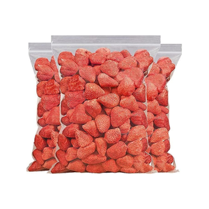 Trozos de Fresa Liofilizados Premium para Decoración de Yogur, Desayunos y Desarrollo de Productos de Aperitivos - Product Image 1