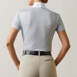 Camiseta de Equitación Elástica en 4 Direcciones de Alta Calidad, Capa Base para Competición, Camisa de Polo con Tela Técnica Suave al Tacto - Product Image 1
