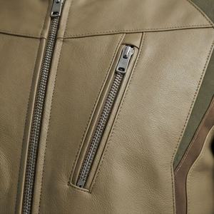 Veste de moto en cuir véritable pour homme de qualité supérieure, nouvelle arrivée, vestes de moto d'hiver, protections amovibles, personnalisables - Product Image 5