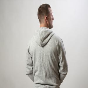 Sweat à capuche unisexe personnalisé en molleton 100 % coton, 280 GSM, poids moyen, coupe classique, impression numérique, écologique et respirant - Product Image 4