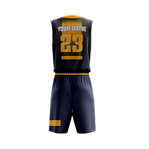 Custom Color Design Factory Sublimation Basketball Uniform Professional Match Sports Kit Game Basketball Uniform - Product Image 3
