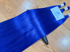 AZURA HAIR เวียดนาม ผมแท้แบบเป็นมัด สีแดงทองแดง ปลายผมเต็ม เส้นผมถักแบบดับเบิ้ลเวฟท์ ผมเวอร์จิ้น 100 กรัม/แพ็ค ทุกสี - Product Image 5
