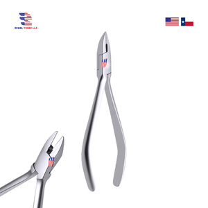 Ortodoncia Dental Mini cortador de extremo Distal Manual 0.025 \ "corte de borde afilado cables de sujeción seguro dentista regazo herramienta de cuidado de dientes - Product Image 4