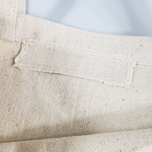 Sac fourre-tout en toile de coton noir avec logo personnalisé, poignée en cuir écologique, sac à bandoulière pour homme - Product Image 4