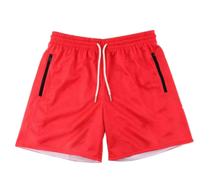 Pantalones Cortos de Baloncesto para Hombre, Bordados, de Malla de Poliéster, de Venta Caliente, Personalizados, Deportivos, para Ciclismo y Uso Urbano - Product Image 1