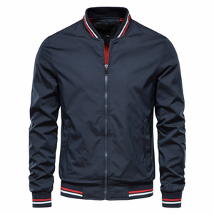 Blouson Bomber en Satin de Soie Léger et Respirant, Nouveau Design Hiver, Style Urbain, Écologique, Col Montant, Qualité Supérieure - Product Image 3