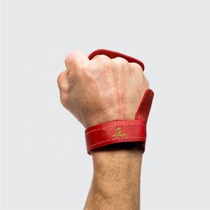 Cross Training Weight Lifting Wrist Cuffs <b>Grip</b> Leather Palm Protector Hand Guard <b>Grip</b> <b>Gymnastic</b> - Product Image 5