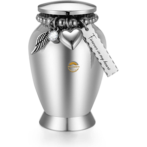 High End Brass Cremation Urn Custom <b>Memorial</b> Urn with Metal Engraving Adult Size Metal Funeral Urn Durable Metal Ashes Storage - Product Image 2