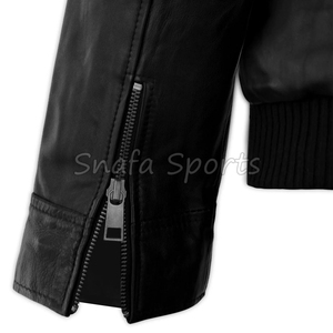 Chaqueta de cuero para mujer, diseño único y popular, chaqueta sólida para mujeres y niñas, diseño OEM con logotipo. - Product Image 5