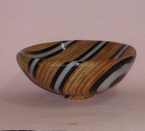 Juego de cuencos de madera epoxi de nuevo diseño, plato para servir frutas de estilo moderno a precio mayorista - Product Image 4