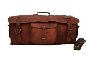 Sac de voyage en cuir imperméable de style nouveau, couleur unique, sac à dos de sport d'extérieur, sac de voyage en cuir tendance à vendre - Product Image 5