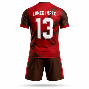Conjunto de Uniforme de Fútbol Personalizado para Equipos Profesionales y Amateurs, Kit Completo de Camiseta Deportiva con Pantalones Cortos y Calcetines, Logotipo del Equipo - Product Image 3