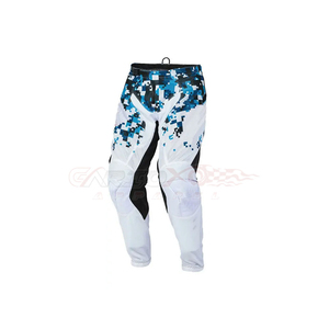 Traje de Motocross para Hombre, Manga Larga, Blanco y Azul, Poliéster, Impermeable, Transpirable, para Verano y Otoño, Kit para Adultos - Product Image 6