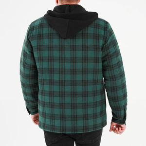 Sweat à capuche lourd à col montant pour homme, imprimé numérique, zippé, pour l'hiver, en mélange de coton polaire, exportateur en gros, fournisseur personnalisé - Product Image 2