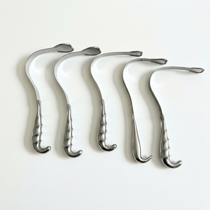 Retractor esplánico quirúrgico Sklar Harrington, mango Lamb, 12 pulgadas, juego de 5 - Product Image 1