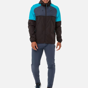Custom Men Outdoor Windbreaker <b>Tracksuit</b> Windproof Quick Dry Sportswear Set Wholesale OEM Factory Manufacturer - Product Image 1
