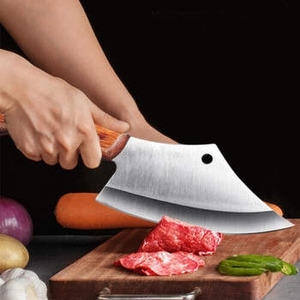 High Carbon 7 Inch VG10 Steel Damascus Kitchen Cleaver <b>Knife</b> <b>Set</b> Chef's <b>Knife</b> Wooden Handle for Cuts Minimum Order 5 Pcs - Product Image 3