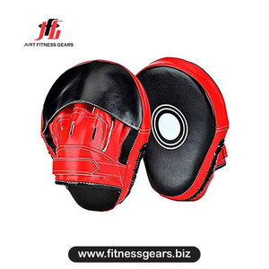 Boxing <b>Focus</b> <b>Pads</b> Leather Lace-Up Punching Mitts for Martial Arts Training Adults - Product Image 1