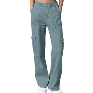 Pantalones Cargo Holgados de Moda en Oferta, Precio de Mayoreo, Ropa Casual, Pantalones Cargo para Mujer y Hombre, Lavados - Product Image 5