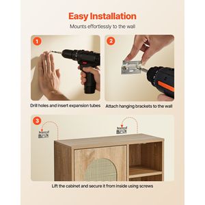 Armadietto da Bagno a Parete Regolabile con 5 Livelli di Altezza, Mobiletto Portamedicinali per WC, Montaggio a Parete H - Product Image 6