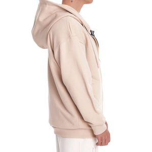 Sudadera con capucha extragrande para hombre, con cierre de cremallera, forro polar suave, ropa exterior cómoda para el invierno - Product Image 6