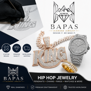 Colgante vertical con forma de letra personalizada de moissanita helada con micro pavé, de plata de ley, joyería hip hop, chapado en rodio, dije de lujo - Product Image 6