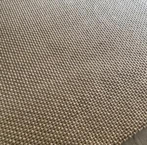 Alfombra de Lana Abstracta Hecha a Mano con Textura 3D Tipo Palomitas de Maíz, Ecológica, Antideslizante, Moderna, de Pelo Largo, Tejida a Mano, Color Beige Natural - Product Image 4