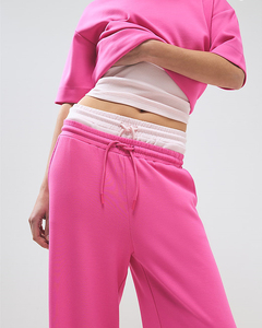 Top Selling Cotton Fleece fabric Made Summer Autumn Wear Loungewear Sets For Women Custom Made 2 Piece Lounge Set In Low MOQ - Product Image 2