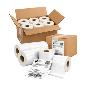 Rouleau d'étiquettes thermiques directes 4x6 pouces, 500 étiquettes par rouleau, 100x150, 350 étiquettes, résistantes à l'eau, pour la navigation - Product Image 1